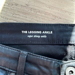 AG Jeans The Legging Ankle, Super Skinny Ankle Leatherette